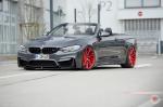 BMW M4 Convertible on Vossen Wheels (VPS-314T) 2017 года